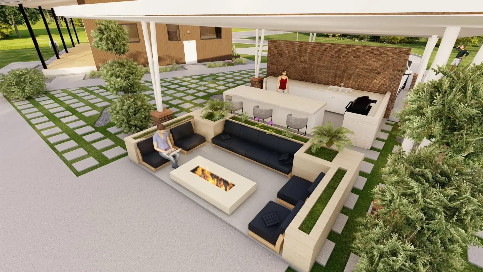 Elevated Deck Plan